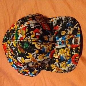 Lego characters snapback hat